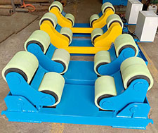 HGZ-5自調(diào)式聚氨酯加寬焊接滾輪架